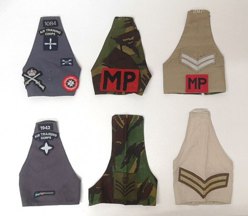Army brassards armlets - armlets, various